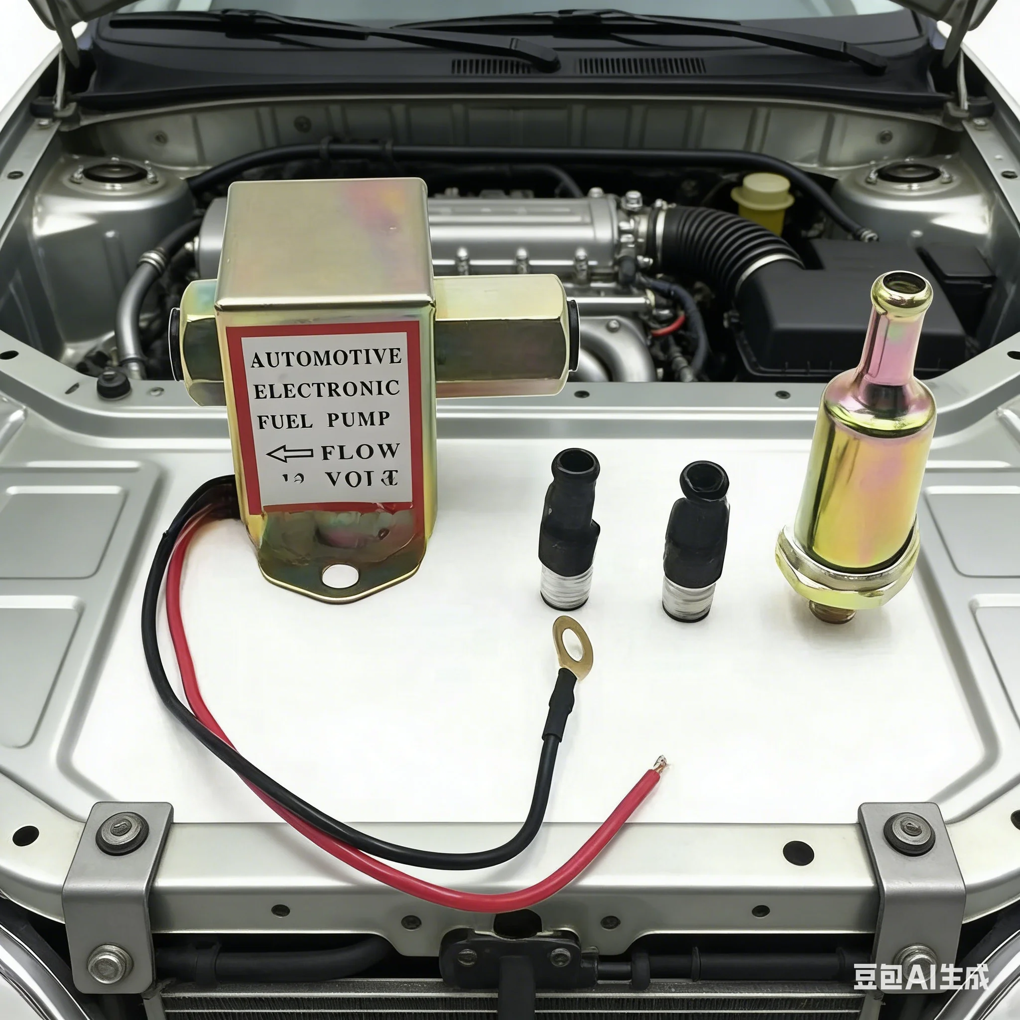 

12V Electronic Fuel Pump Square Type FOR FORD CAT Automotive Fuel 4299544 FOR FORD And FOR CATERPILLAR Vehicles