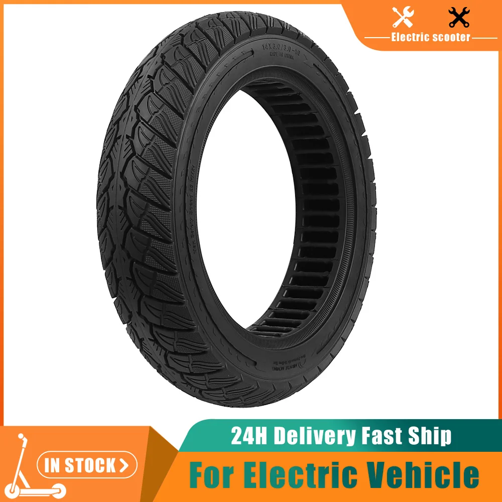 

14*3,0/3,0-10 сплошная шина для электромобиля, безкамерные шины без накачки, электрический велосипед, 14-дюймовые аксессуары для шин