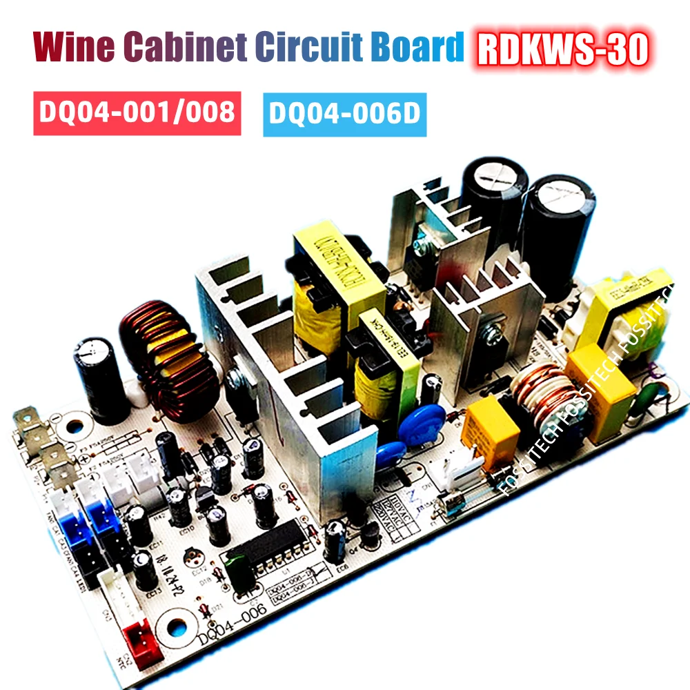 RDKWS-30T originale AC220V 70W KERONG DQ04-001 DQ04-006 Red Wine Cabinet Circuit Board frigorifero Power Supply Main Board