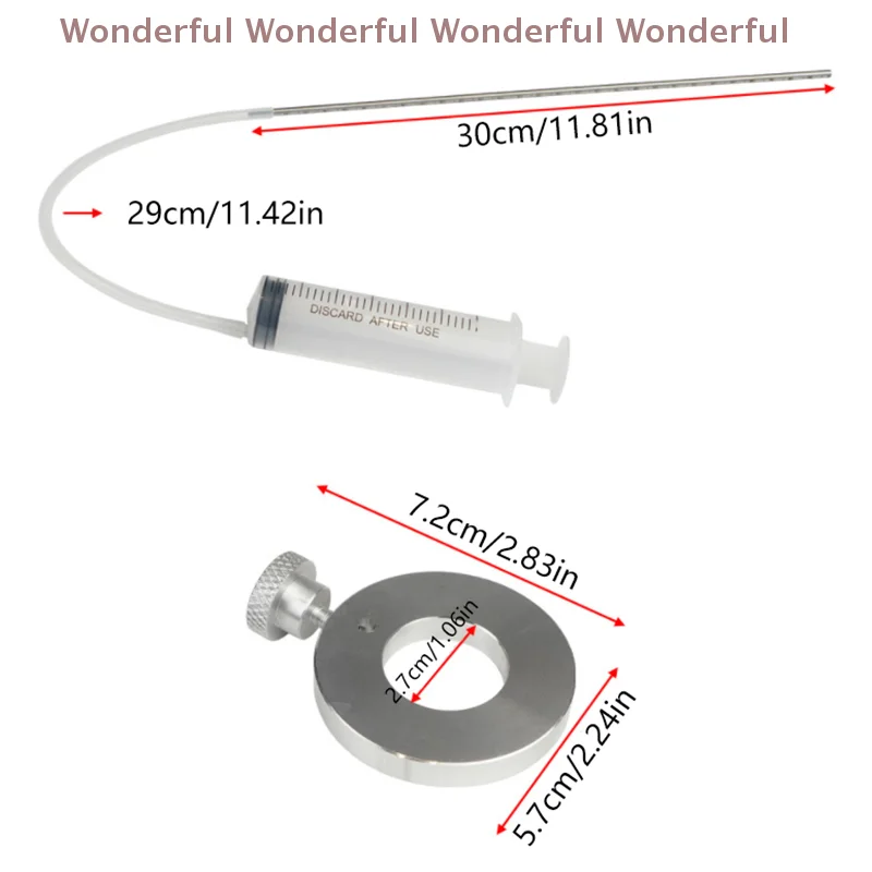 

Adjustable Ring Measuring Tool Bike Accessories 60ml Universal Motorcycle Fork Oil Level Gauge Suspension Tuning Shock Absorber