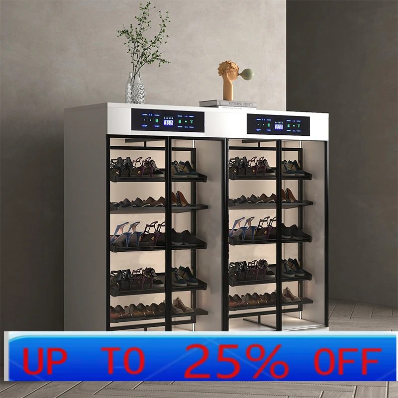 

Lhh smart shoe cabinet disinfection sterilization drying multi-layer shoe cabinet door large capacity