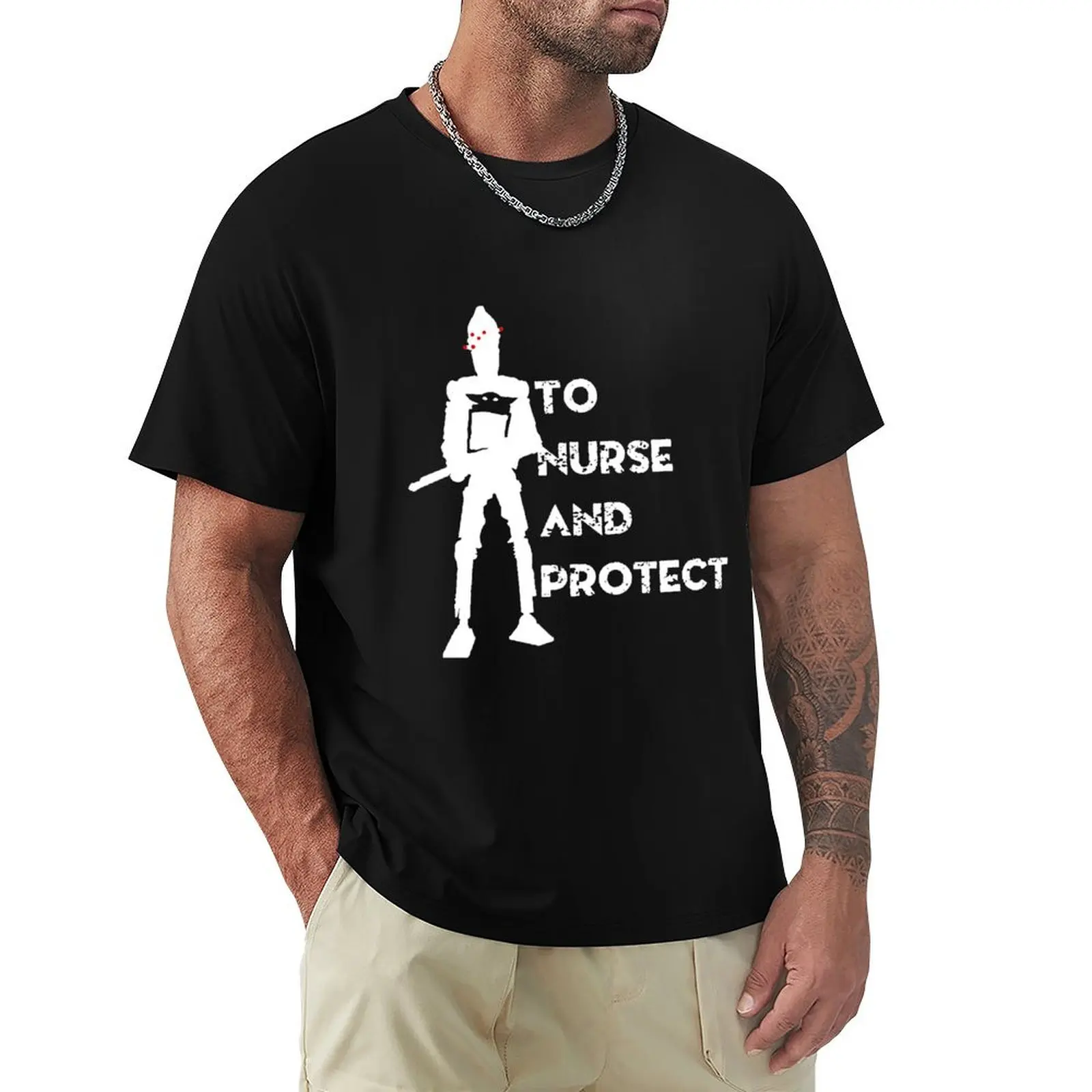 To Nurse and Protect T-Shirt customs new edition customizeds plus size clothes t shirts for men