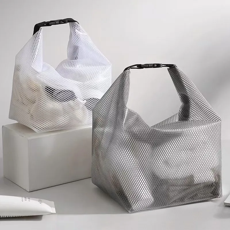 Bolsa impermeável portátil, bolsa de maiô à prova d'água para férias na praia, bolsa portátil para maquiagem e produtos de higiene pessoal, bolsa de viagem