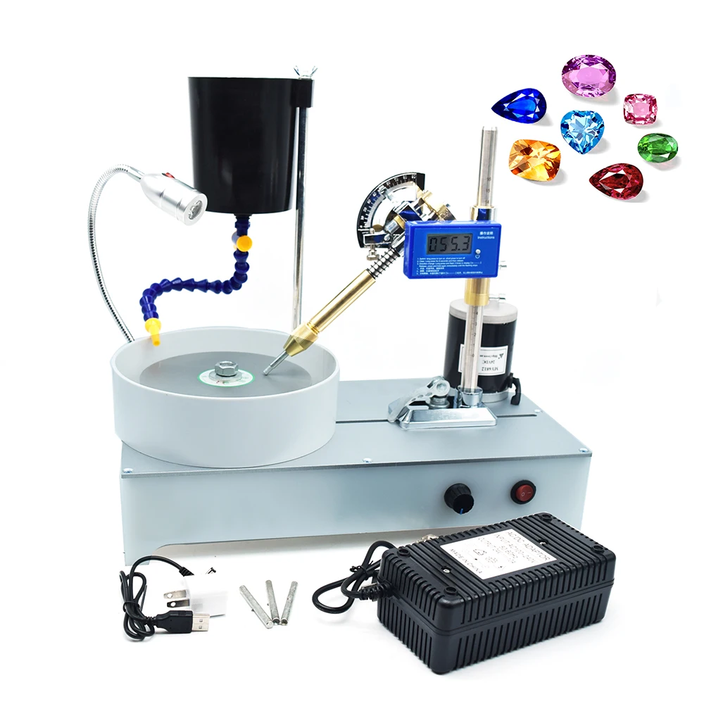 

Автоматическая гранильная машина Шлифовальная машина для драгоценных камней Гемологическая гранильная машина с функциями гранеровки и полировки