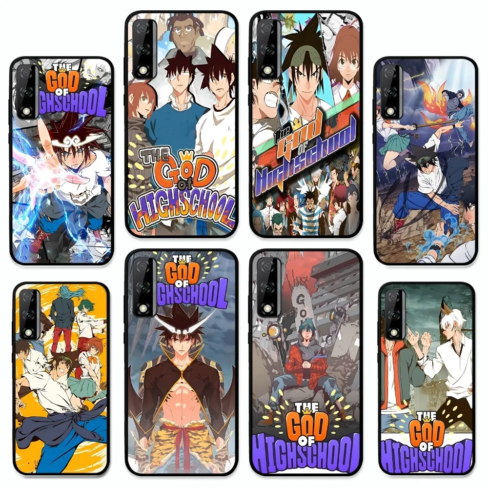 The Gods Of Anime H-high School Phone Case For Huawei Y9 6 7 5 Prime Enjoy 7s 7 8 plus 7a 9e 9plus 8E Lite Psmart Shell