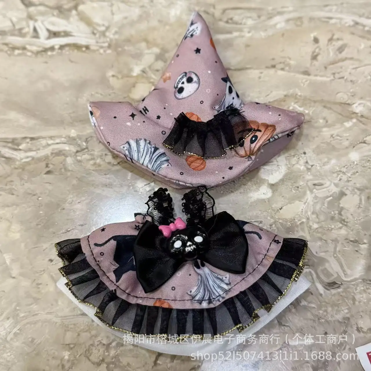 Clothes For Labubu Dolls Halloween Themed Outfits Suitable For 15/17cm 1st 2nd 3rd Gen Dolls With Elements Like Witch Hats