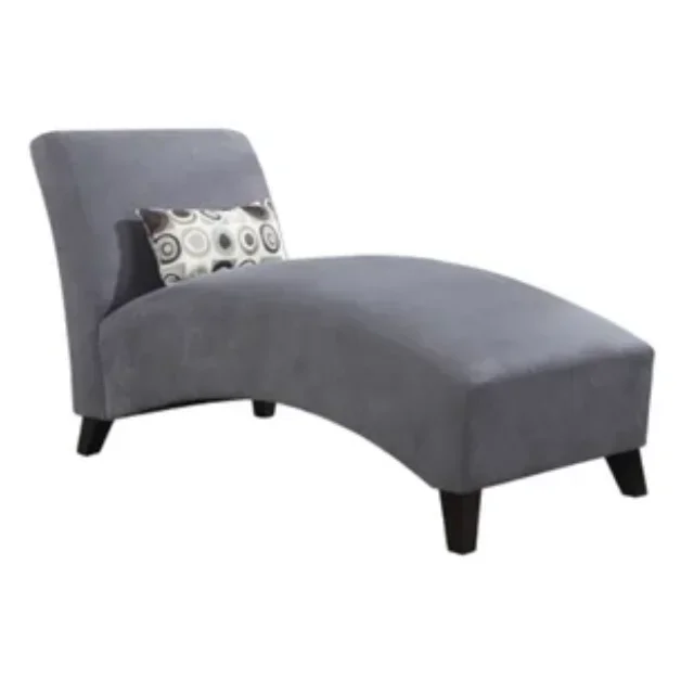 New fashion fabric chaise lounge with comfortable cuhion home furniture leisure chair for living room hotel bedroom direct use