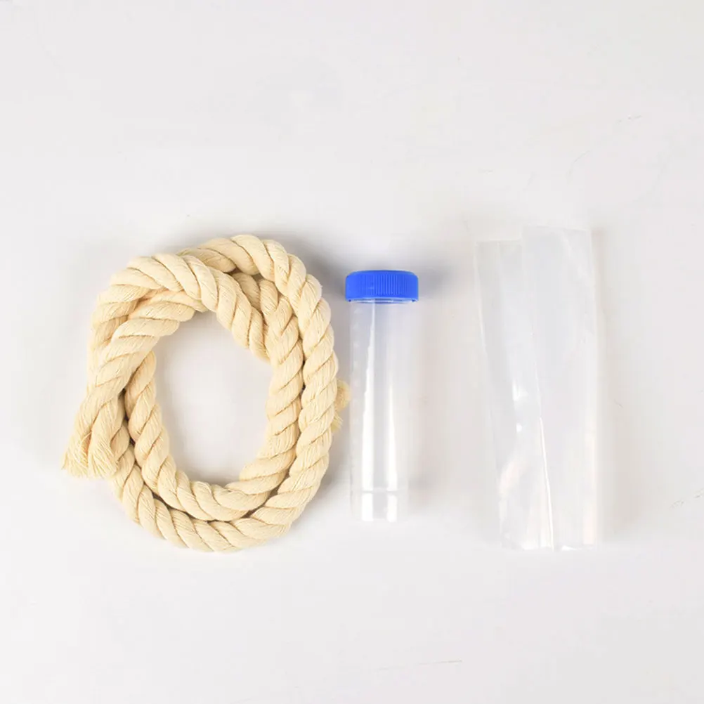 

1Set Pig Saliva Sampling Rope Professional Cotton Rope Set Saliva Collection Tool with Sample Tube and Bag Sampling Supply