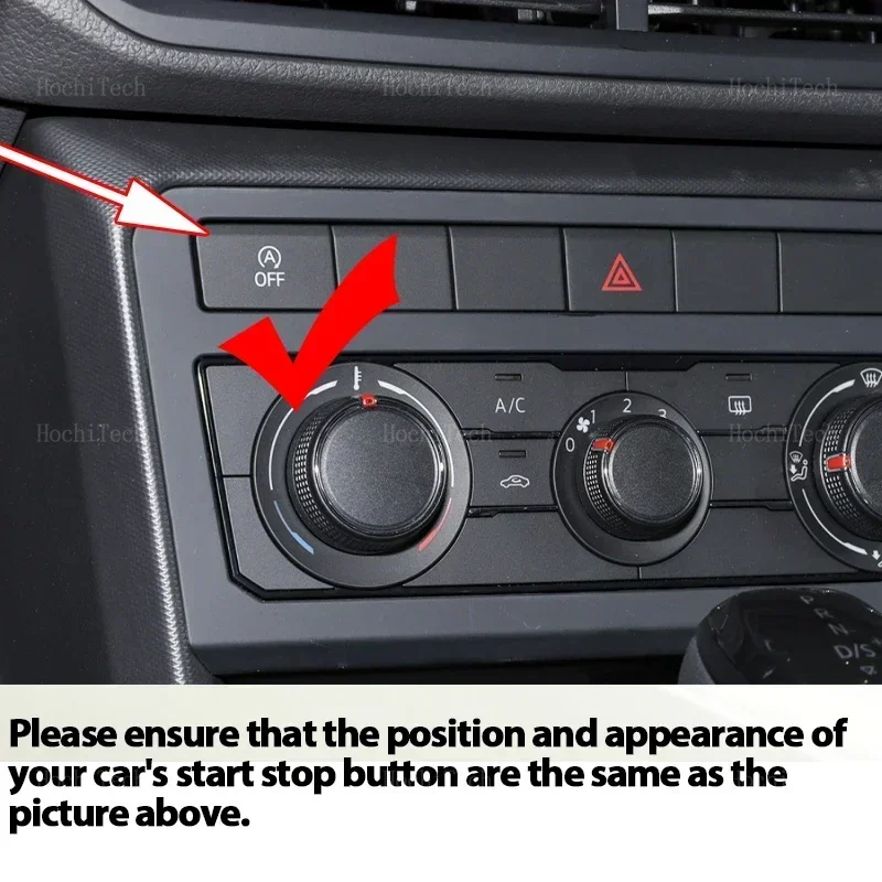 ل Volkswagen VW T-Cross 2019 2020 2021 2022 2023 2024 نظام إيقاف تشغيل المحرك التلقائي إيقاف التوصيل والتشغيل إيقاف التشغيل التلقائي