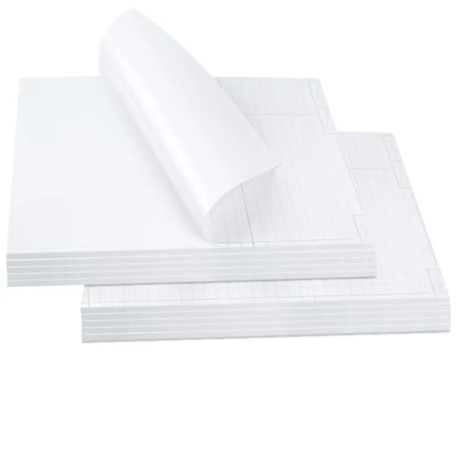 

Mat Board Center Pack of 10 Self Adhesive Foam Board for Picture and Poster Mounting Lightweight White Color Foam Board for Cra