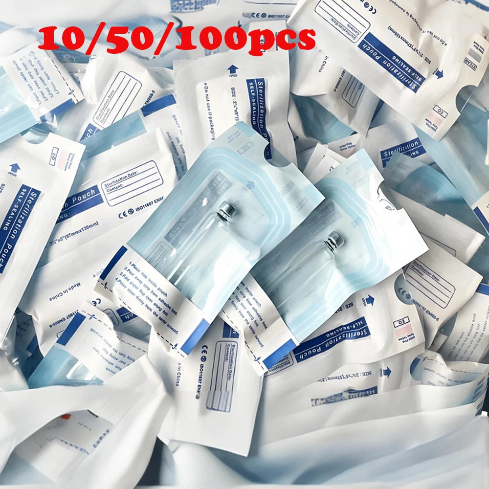 

10/50/100 шт. стерильные картриджи для инсулина, кассетная бутылка, 3 мл, одноразовая ручка для инъекций инсулина, независимая упаковка