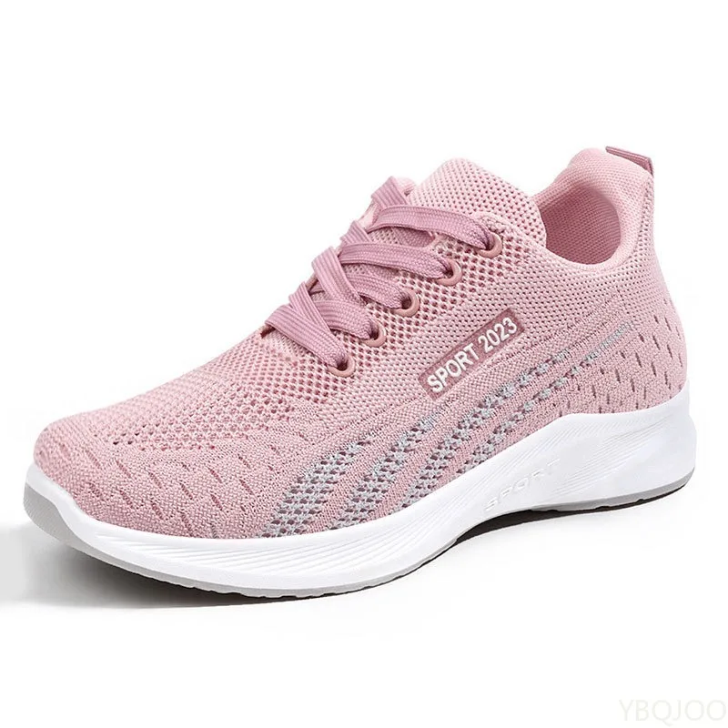 Large Size Spring and Autumn Fashion New Lightweight Casual Women's Shoes Breathable and Versatile Sports Running Women's Shoes view 6