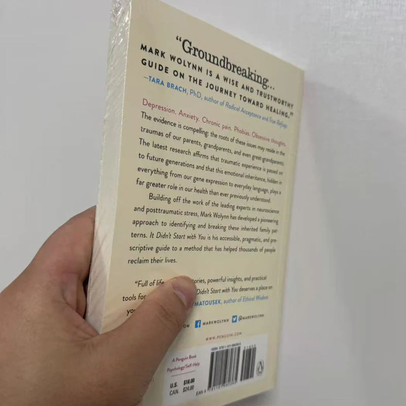 „It Did't Start with You“ von Mark Wolynn „How Inherited Family Trauma Shapes Who Are and How To End The Cycle“-Taschenbuch