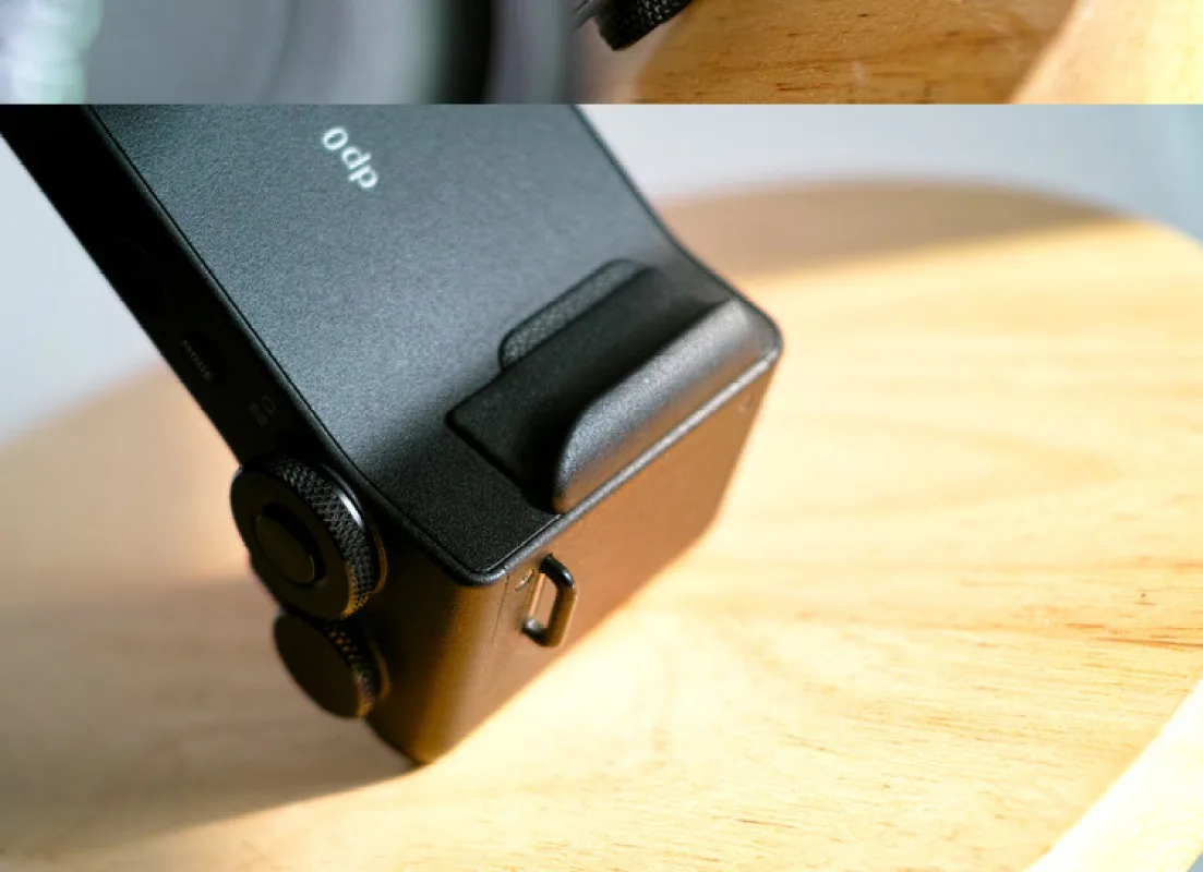 กล้องยึดถืออุปกรณ์เสริม 3M กาว FIXED Shake Handle สําหรับ Sigma DP1Q DP2Q DP3Q DP0Q