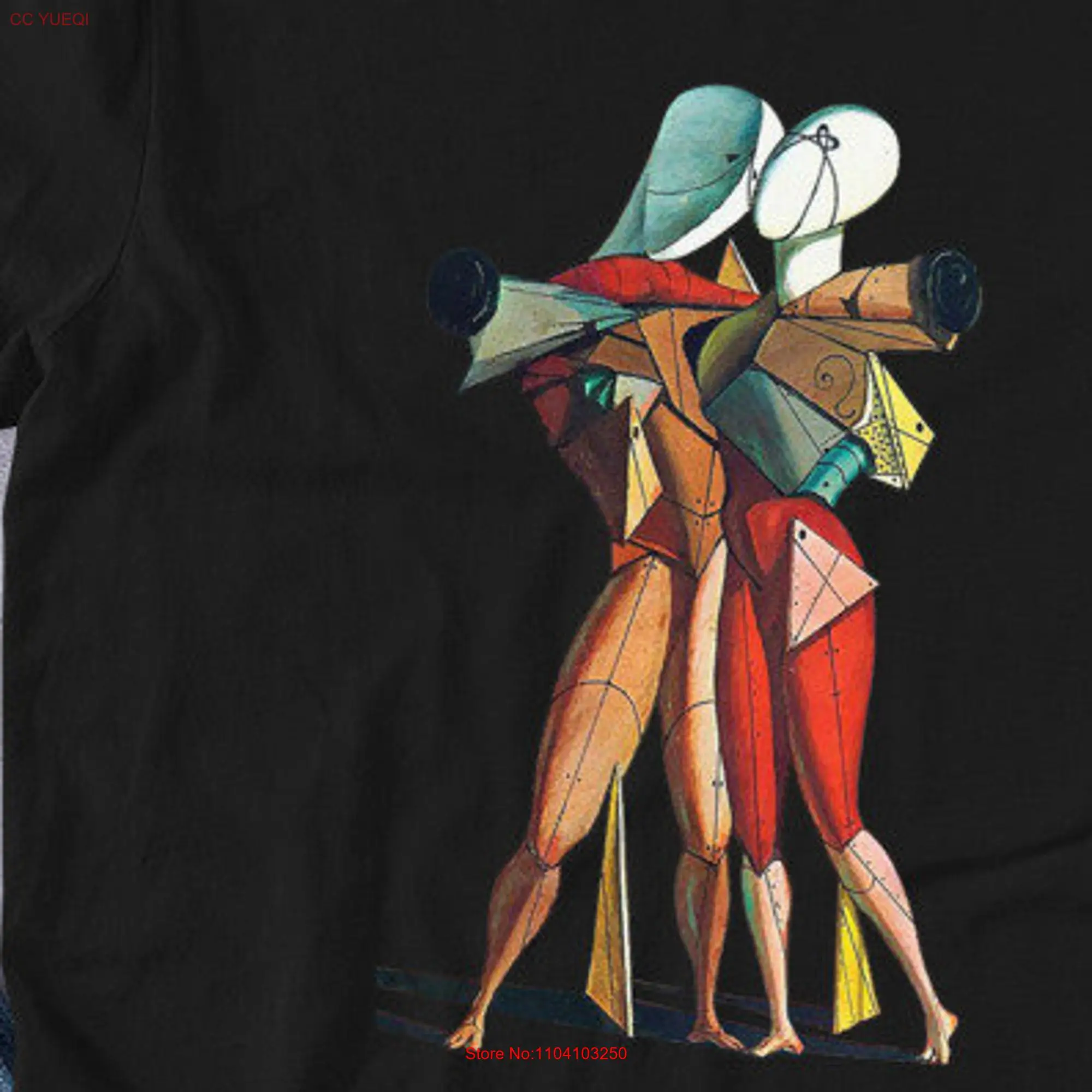 Art Hector and Andromache metaphysical painting  T Shirt long or short sleeves