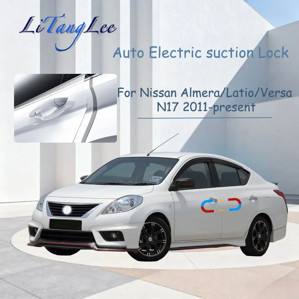 

For Nissan Almera/Latio/Versa N17 2011-2026 Car Electric Soft-Close Door,Quiet,Convenient,Vehicle Modification