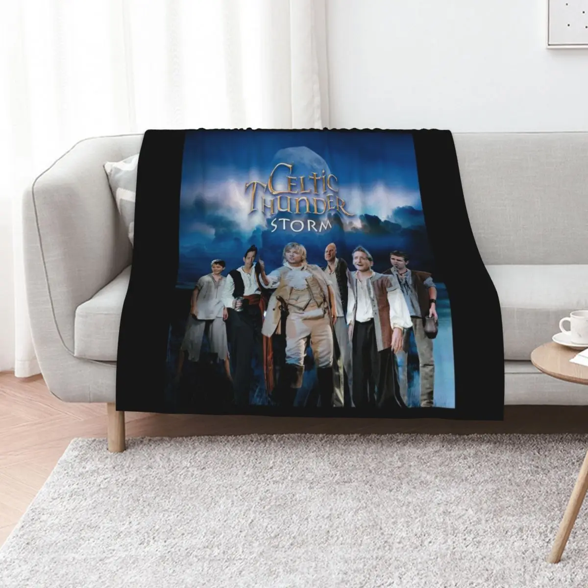 Celtic Thunder storm Throw Blanket Thin Sleeping Bag valentine gift ideas Moving Hairy Decorative Sofas Blankets
