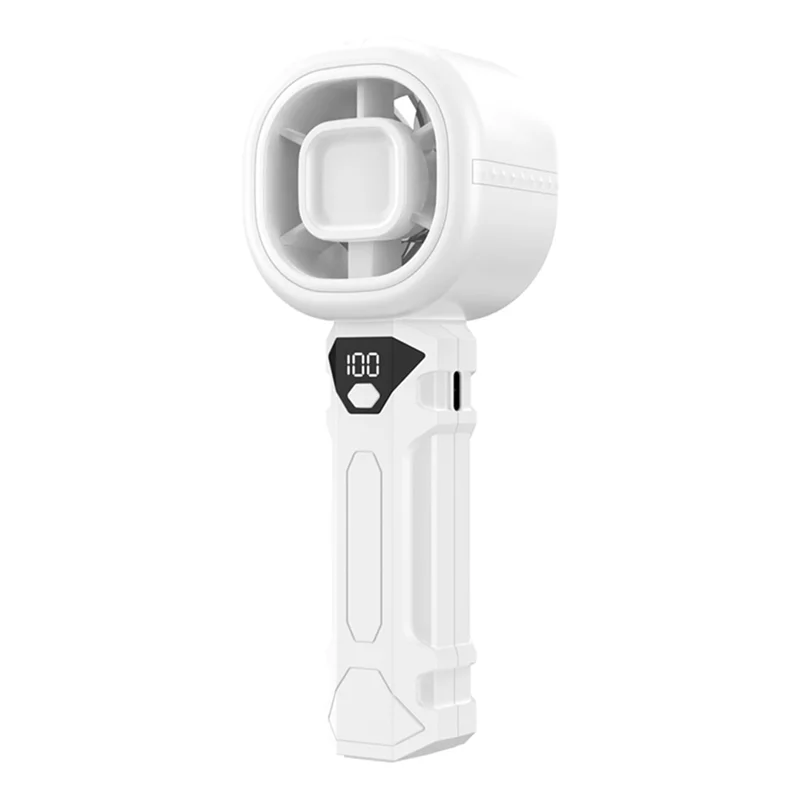 

A56T-портативный ручной вентилятор, персональный вентилятор с цифровым дисплеем, 3 скорости ветра, аккумулятор 3000 мАч, перезаряжаемый через USB