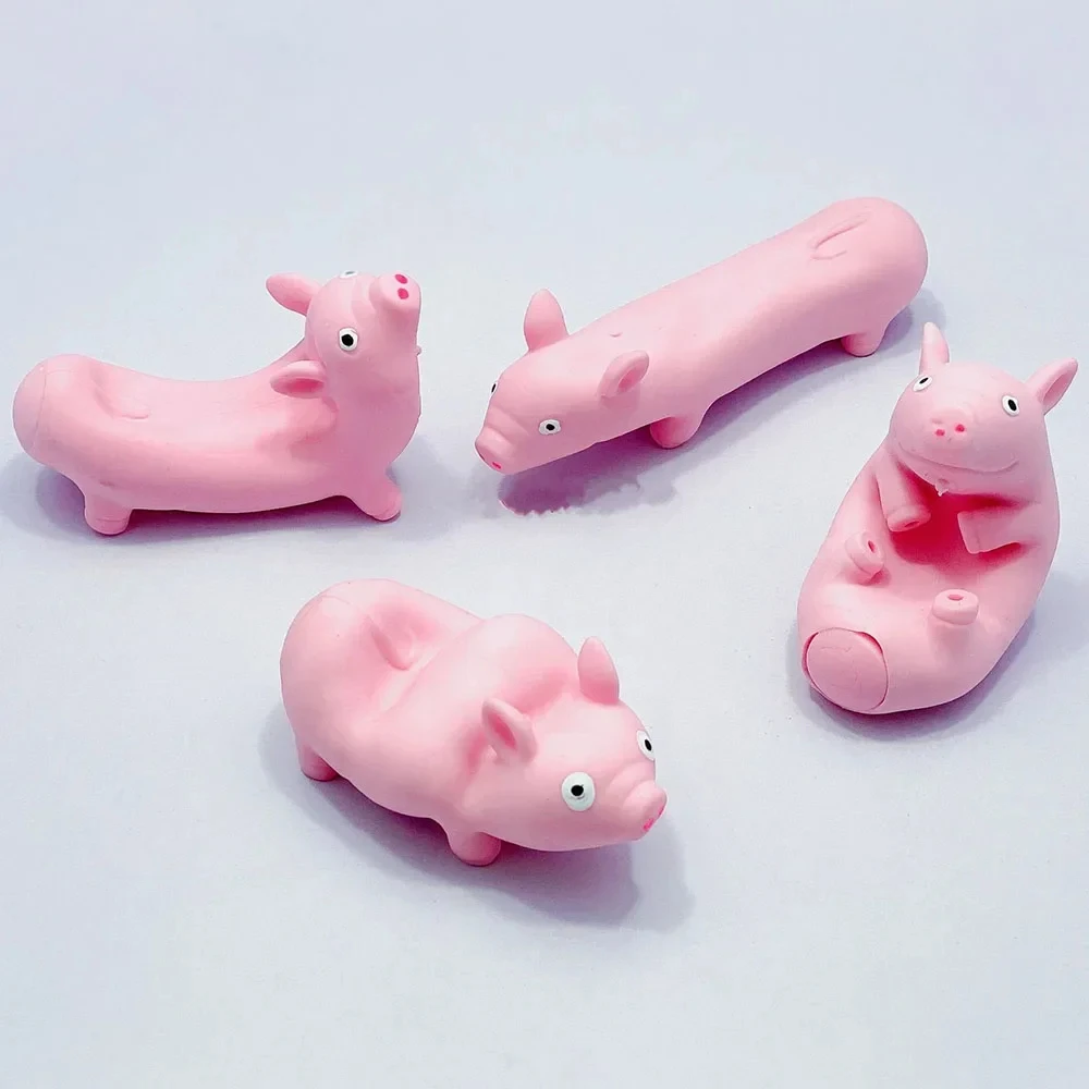 Hot selling cute Pig anti stress Squeeze toys slow rebound pat Decompression Birthday gift Squishy Pinching toy for children