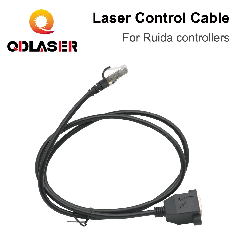 QdLaser Rdc6445g/s rdc6442s rdc6432 co2レーザーコントローラーUSB延長ケーブル電源ケーブルアダプターおよびネジパーツ