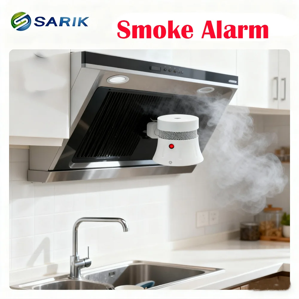 

Fire Alert Smoke Detector Alarm 5 Year Lithium Build in Battery Mini Smoke Detector