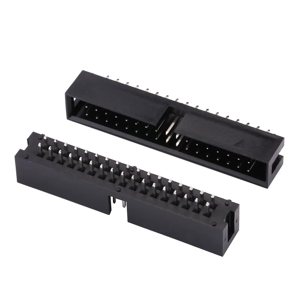 Fc 6/8/10/12/14/16/18/20/24/26/30/34/40/50/60/64pin 2,54mm Pitch Buchse IDC-Buchse Anschluss band kabel DC3 Header Stecker