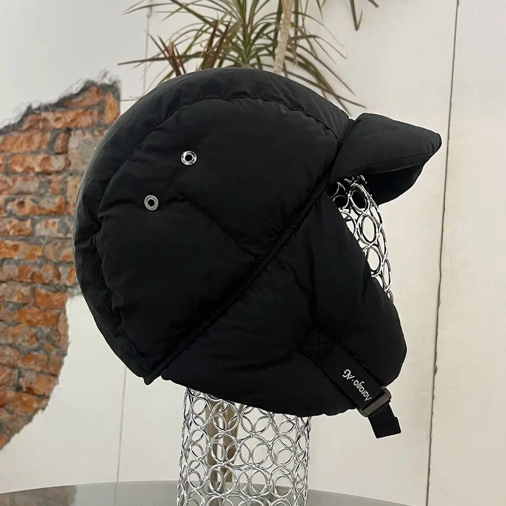 

Outdoors Eiderdown Bomber Hat Thick Windproof Winter Cap Warm Earflap Bonnet for Men Women