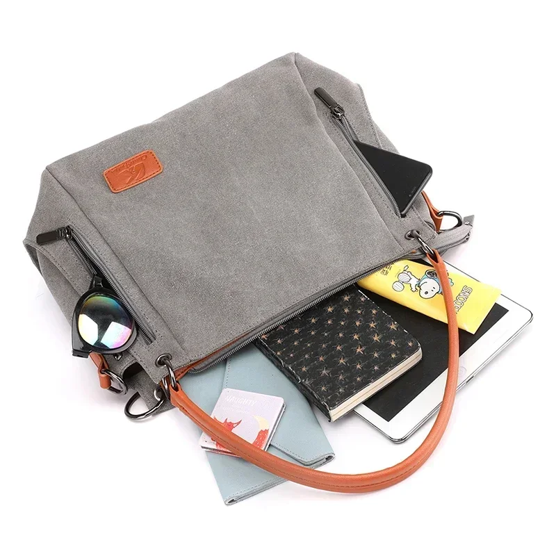 حقائب نسائية فاخرة مصمم حقائب الكتف Crossbody للنساء 2024 قماش أنثى حقيبة ساعي المحافظ وحقائب اليد كيس الرئيسي