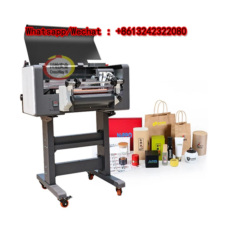 High Quality 60cm UV Dtf Printer Roll to Roll Equipped with XP600 Heads Film Transfer Machine