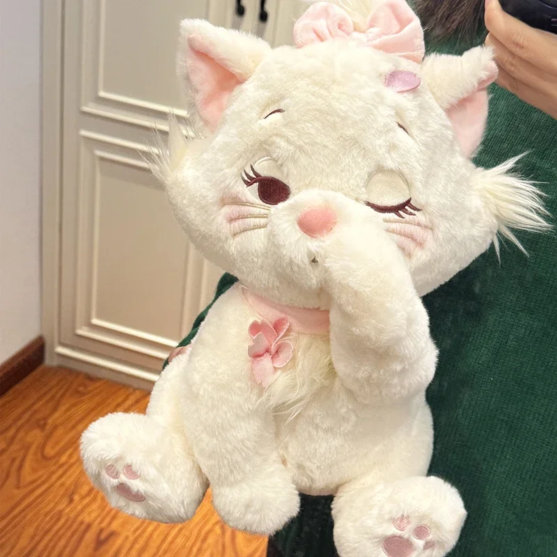 

32cm Disney Duchess Marie Cat Plush Toys Anime Doll Cute Kawaii Plushie Pink Cartoon Animal Stuffed Gift Children Christmas