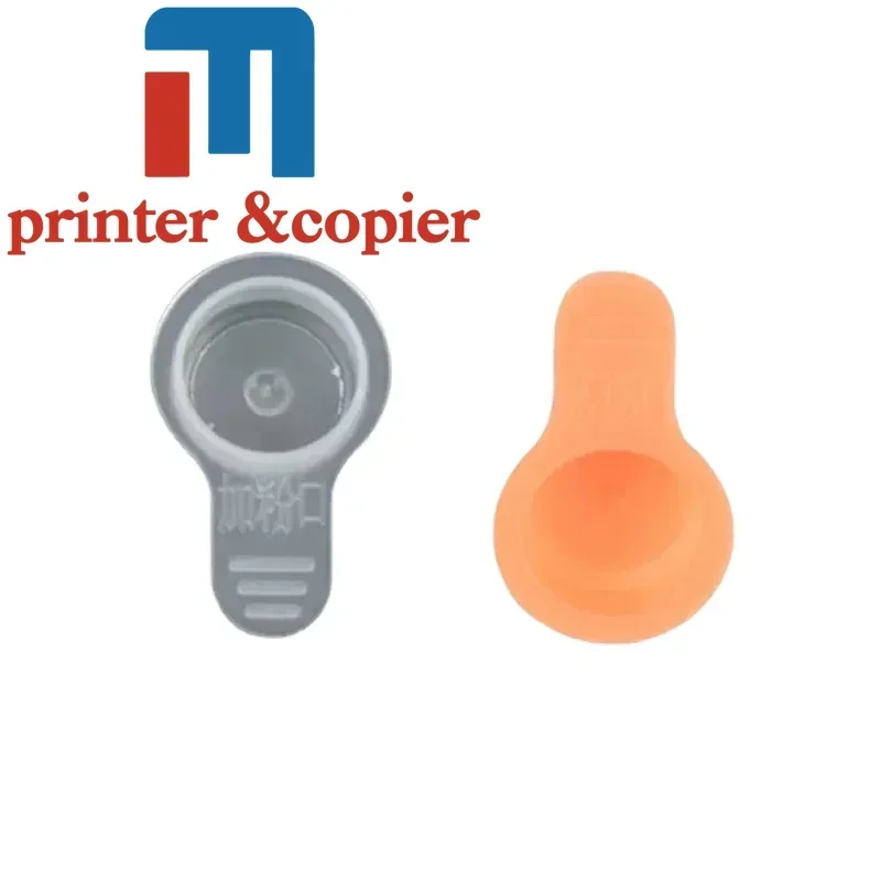 20 piezas de tapas de repuesto para cartuchos de tóner, herramienta de llenado de tóner, cubierta de tolva compatible con Kyocera, HP, Samsung, Canon, Epson, Xerox, Sharp