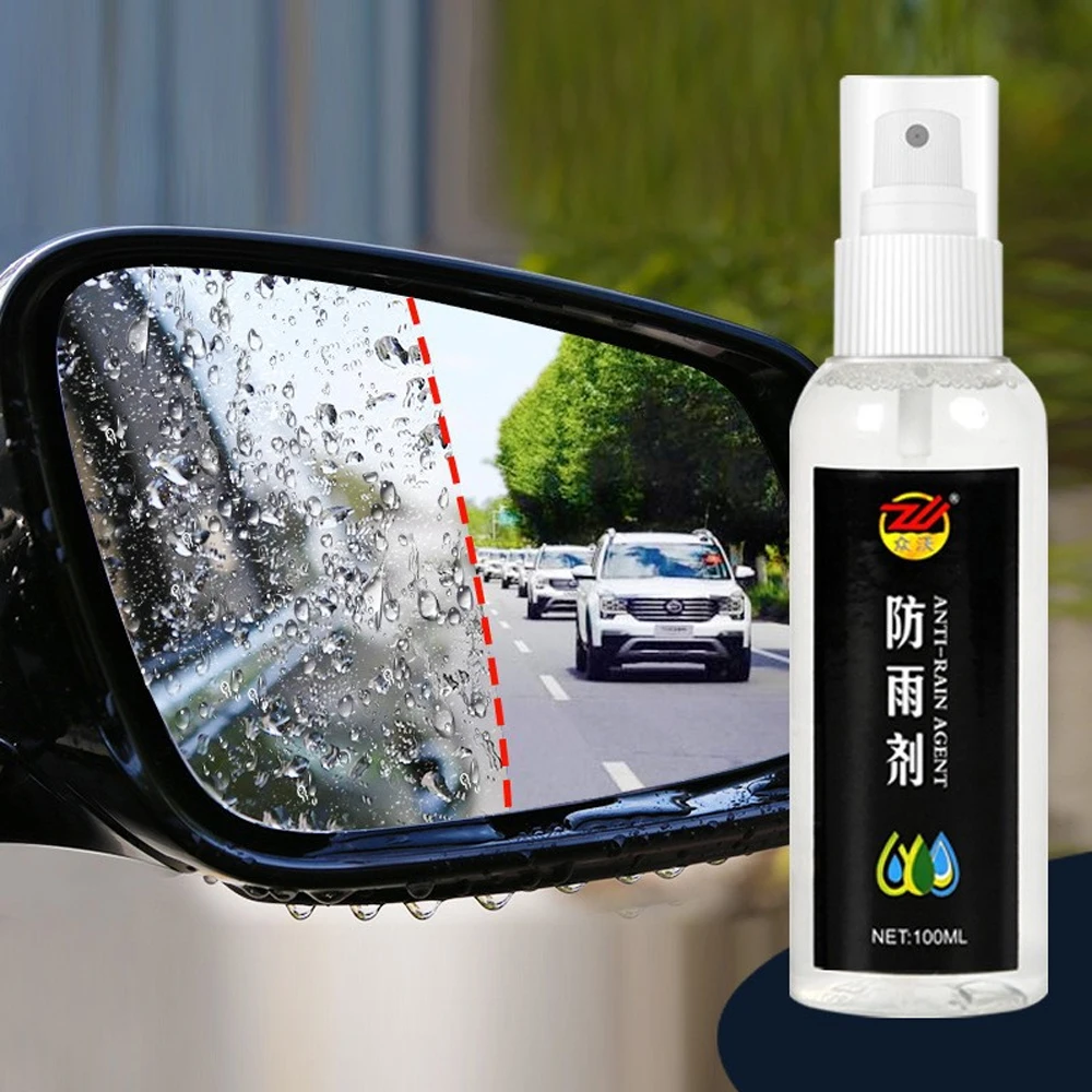 

100 мл автомобильное стекло водонепроницаемое покрытие средство противотуманный спрей от дождя инструмент
