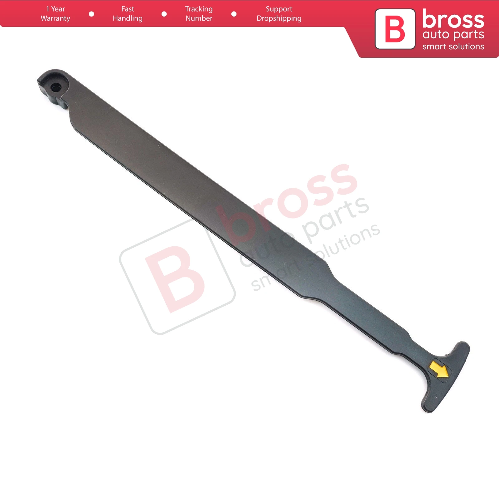 

Bross Auto Parts BDP884 1 Piece Bonnet Hood Pull Catch Lock Release Rod 2S6H16B632AE for Ford Fiesta 5 2001-2010 Made in Turkey