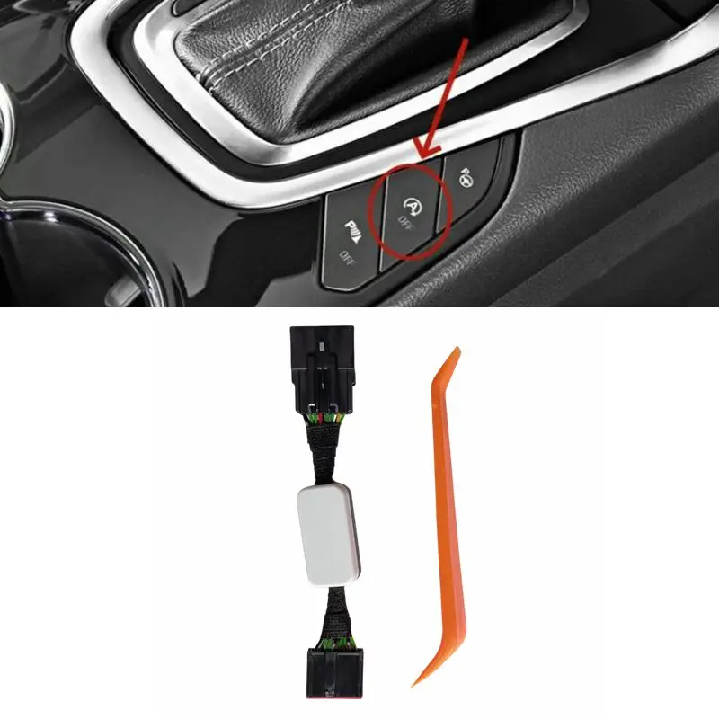 For Ford Edge Galaxy S-Max Mondeo Fusion Start Stop Eliminator Automatic Stop Start Control Switch Car
