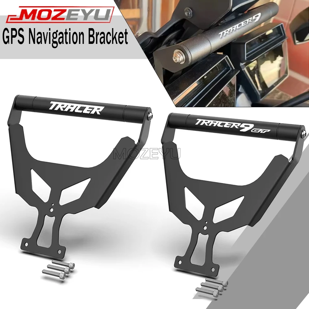 Cellphone Phone GPS Navigation Mount Bracket For Yamaha Tracer 9 900 GT 9GT 900GT Tracer9GT Handlebar Bar Extension Stand Holder