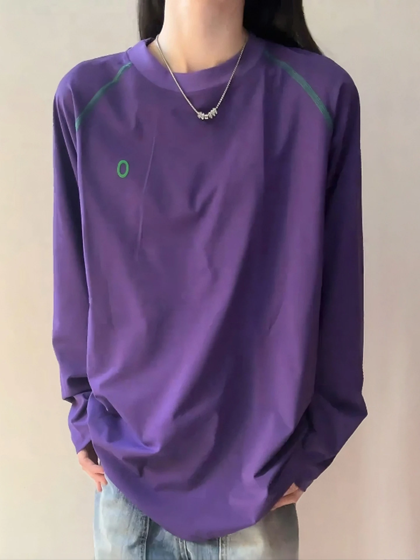 

Pilates Training Long Sve T-irt Women's Fitn Qui Dry Sportswear Dopane Yoga Clothes Casual Loose Fit Summer