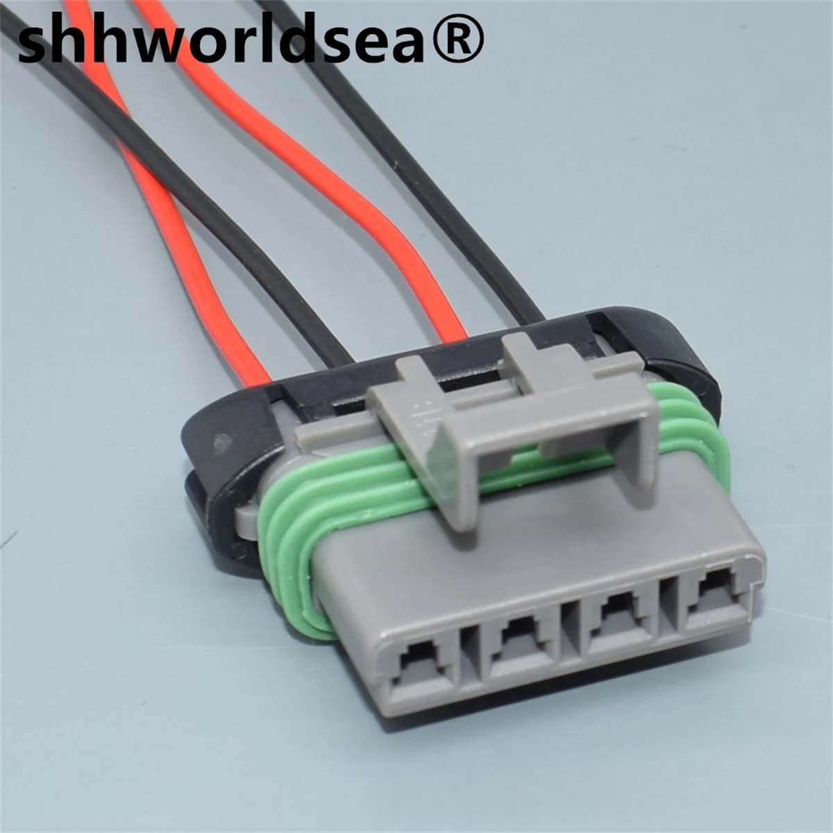 

shhworldsea 4 Pin Automobile connector 280 Series Blower Motor Resistor Plug 12129600 12129565 15306069 For Buick Regal