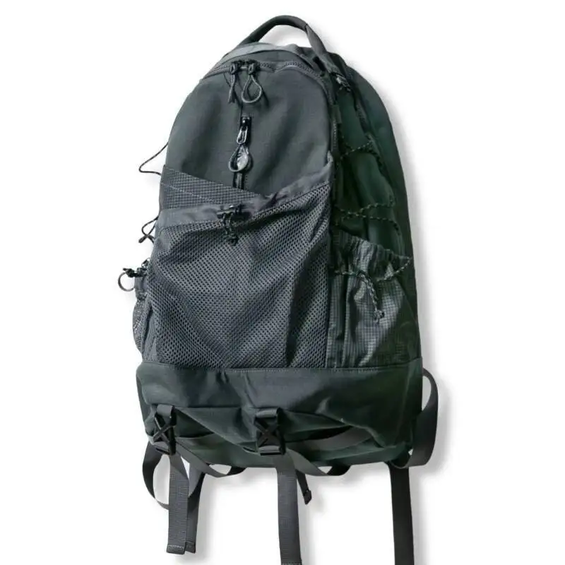 High-Capacity Grunge Men Backpack Vintage Y2k Aesthetic Streetwear Backpacks Casual All Match Trendy Drawstring Rucksacks