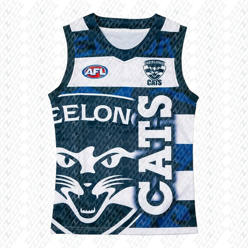 New Australian Style Rugby Jerseys, Jirang Cat Youth Team Training Jerseys, Youth Training Sportswear, Sports Vests