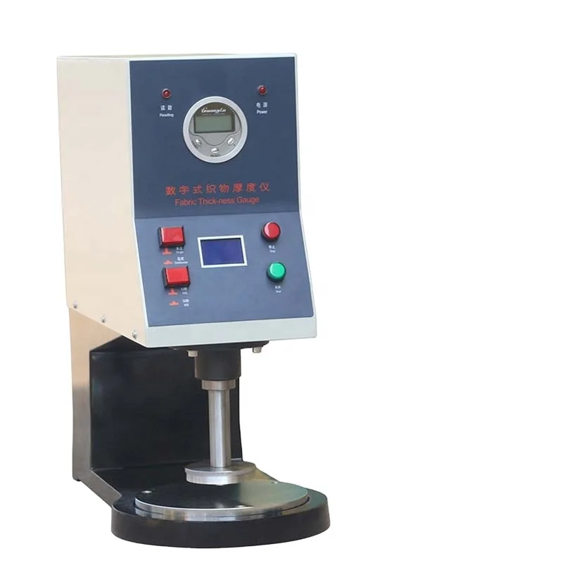 Digital fabric thickness measuring instrument,Fabric thickness measuring tester with Print function