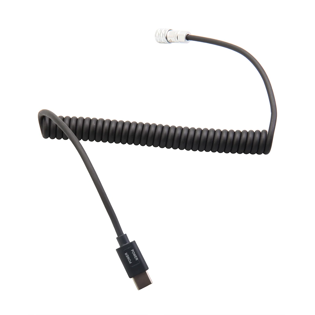12V PD USB-C Stromkabel für Blackmagic Pocket Cinema Camera 4K/6K/6K PRO Ladekabel mit LED-Anzeige für Gimbal-Kamera-Rig – Detail 5