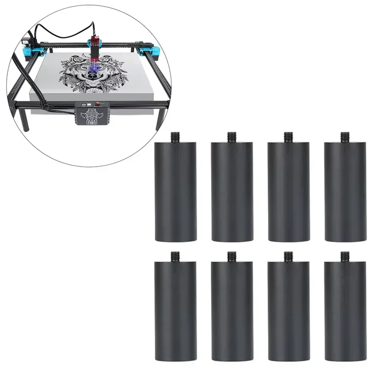 TWOTREES OEM/OBM Extension Towers Engraving Machine Heightening Footrest for CNC Engraving Extra Long Objects