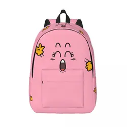 Arale'S Poo - Washable Canvas Backpacks College Students Bookbag Fits 15 Inch Laptop Manga Toriyama Arale Dr Slump Anime Bags