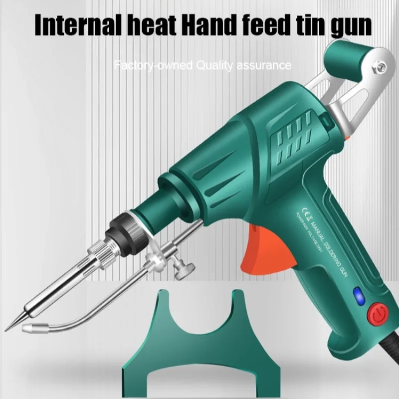 High power manual tin out gun Repair kit tin feed soldering gun manual soldering machine