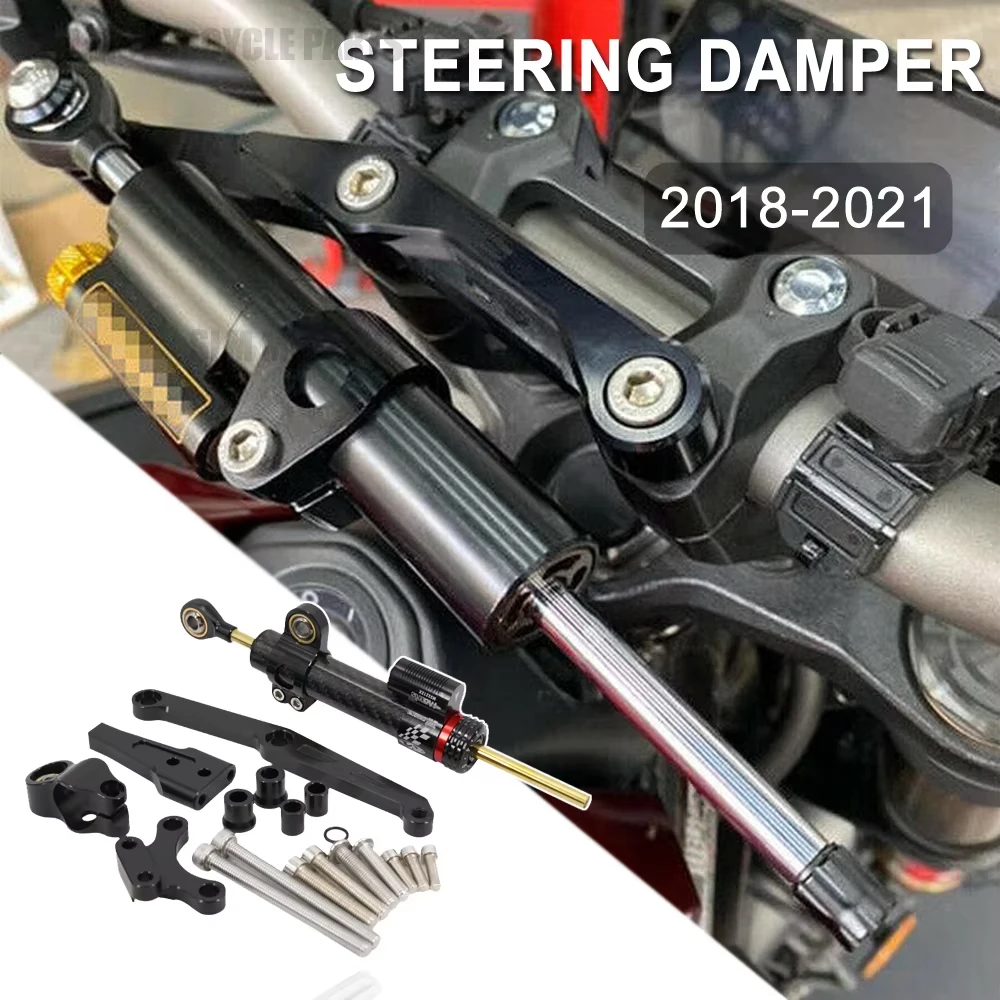 

NEW Motorcycle Steering Stabilizer Damper Mounting Bracket Kit For Honda CB650R CB 650 R CB650 R 2018-2024 2023 2022 2021 2020