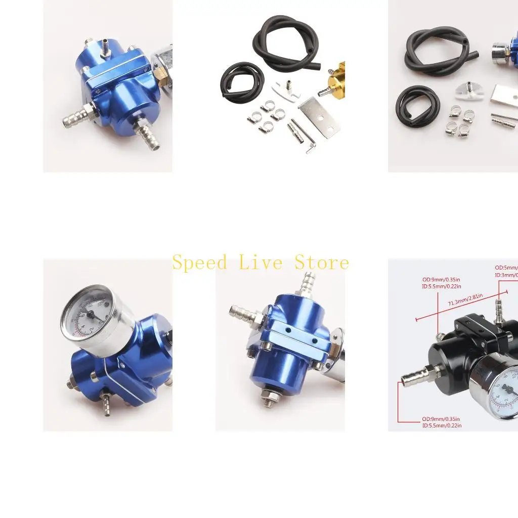 547C Adjustable Pressure Regulator Auto Refitting Supercharger Universal