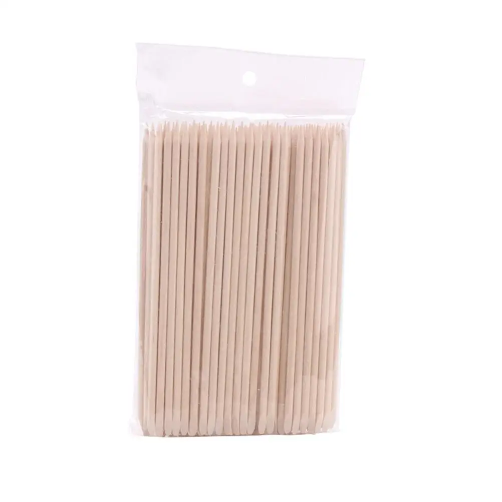 

Wooden Nail Stick for Manicure Dead Skin Cleaner Cuticle Remover Beauty Salon Use Nail Tools Portable