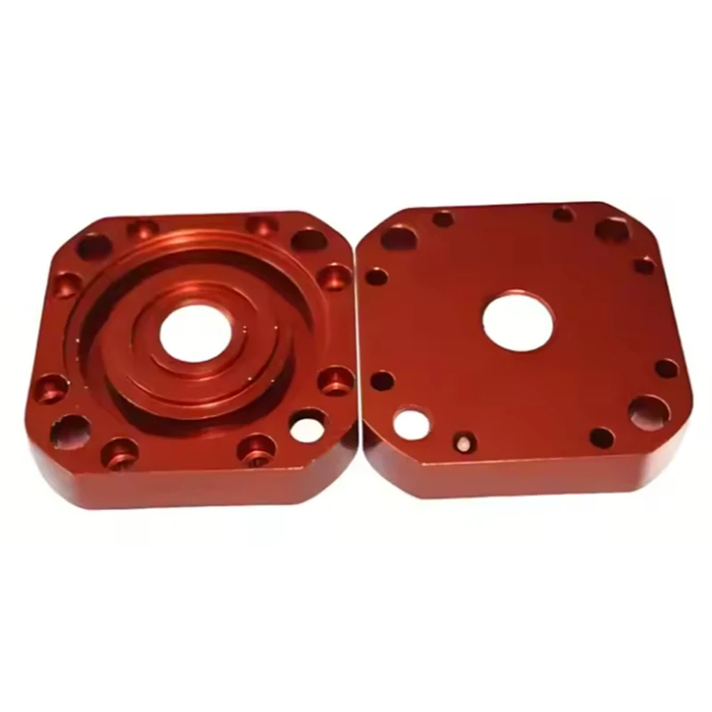 أجزاء ألومنيوم دقيقة مخصصة عالية الجودة خدمة التصنيع باستخدام الحاسب الآلي أجزاء آلة الألومنيوم للقامع