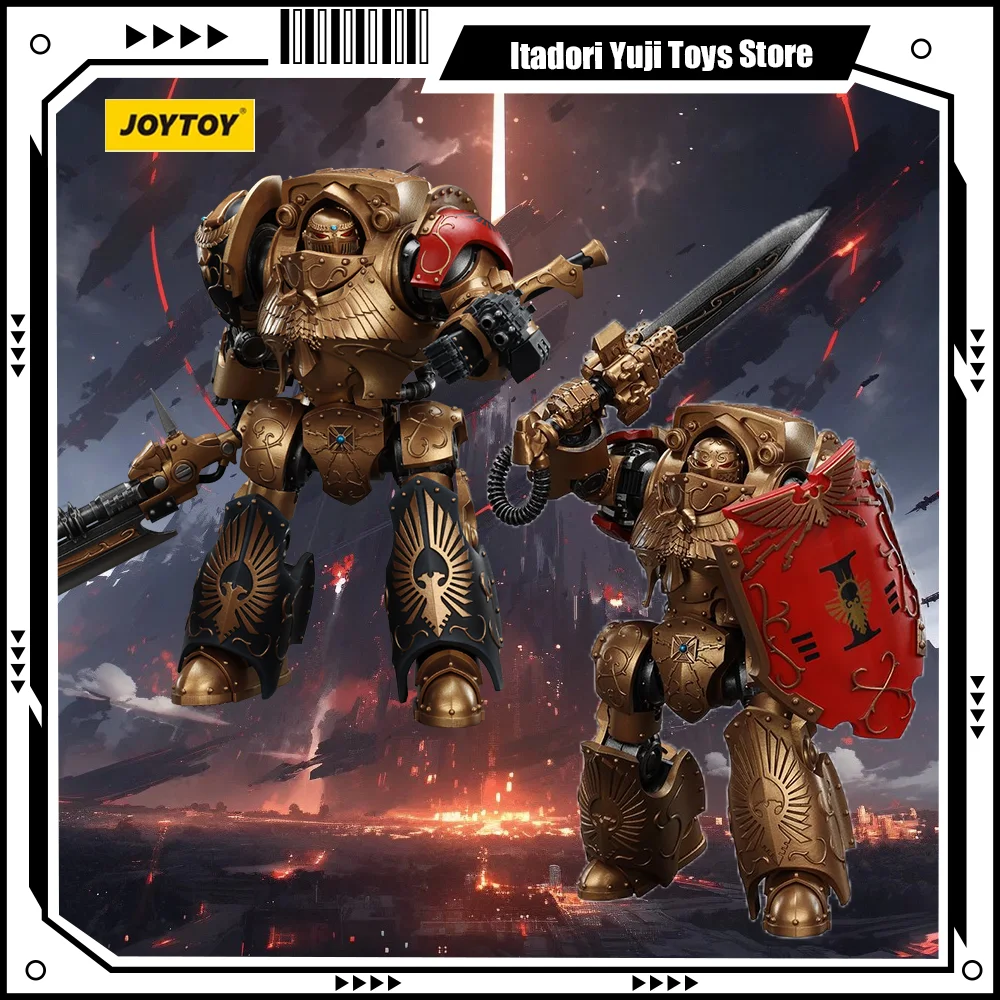 JOYTOY Warhammer De Horus Heresy Action Figure Legio Custodes Contemptor Anime Beeldje Gezamenlijke Beweegbare Model Collector Speelgoed