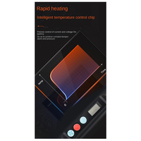 Flash Trend US Plug 90W Soldering Iron Protable Digital Temp Adjustment Intelligent Sleep Heating Electronic Welding Tools Kit